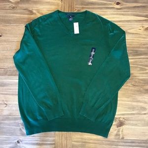 NWT: Olive green Gap sweater Sz. XL